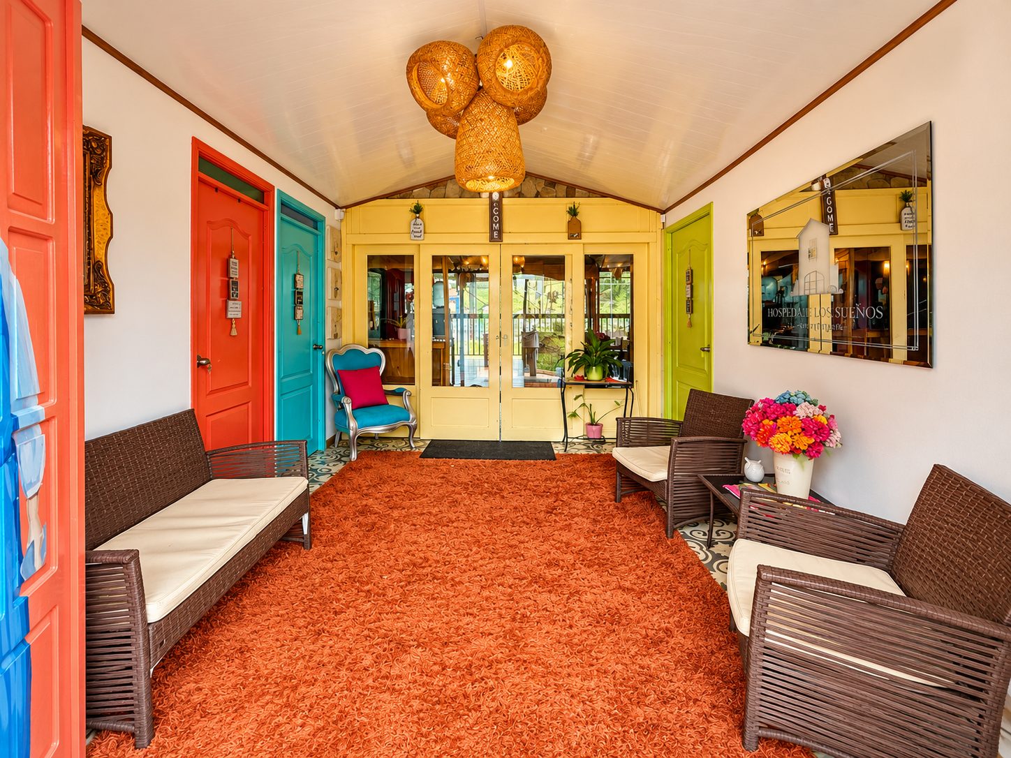 Sala común de Hospedando Sueños