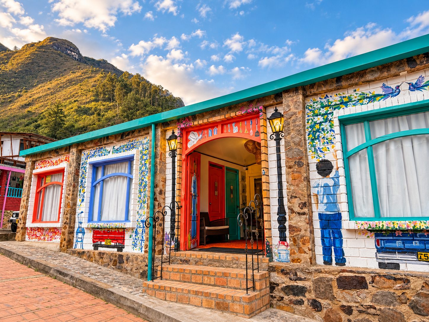 Fachada de Hospedando Sueños y Santa Rosalía